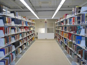 Library Stacks from Purchase College Library