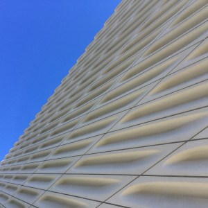 The exterior of The Broad.